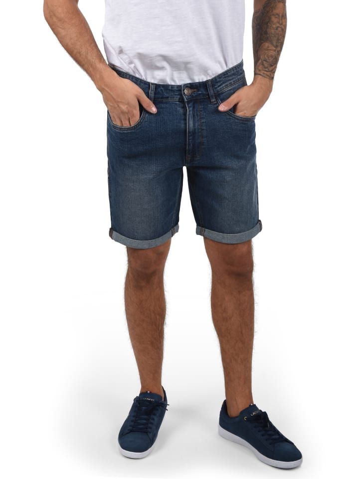 

Тканевые шорты BLEND, цвет denim middleblue