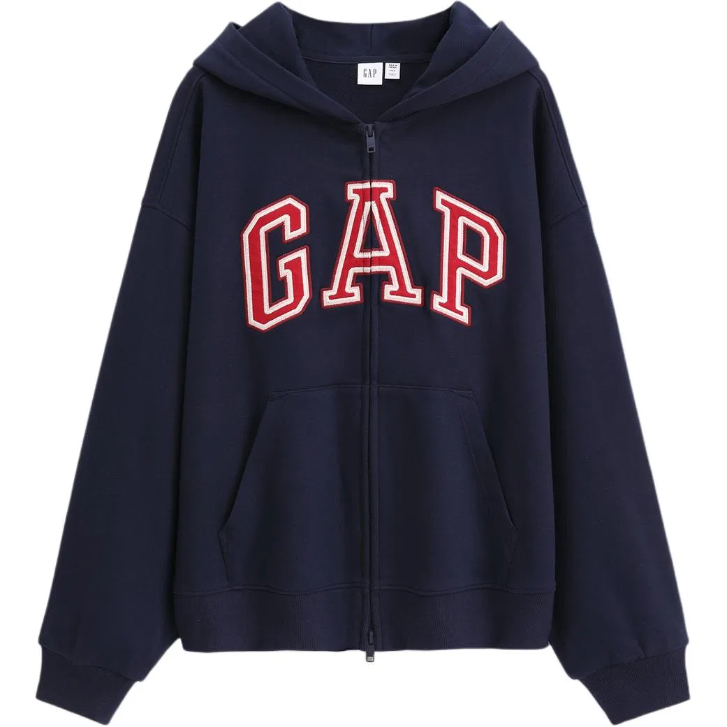Свитшот женский с капюшоном GAP Marine Blue