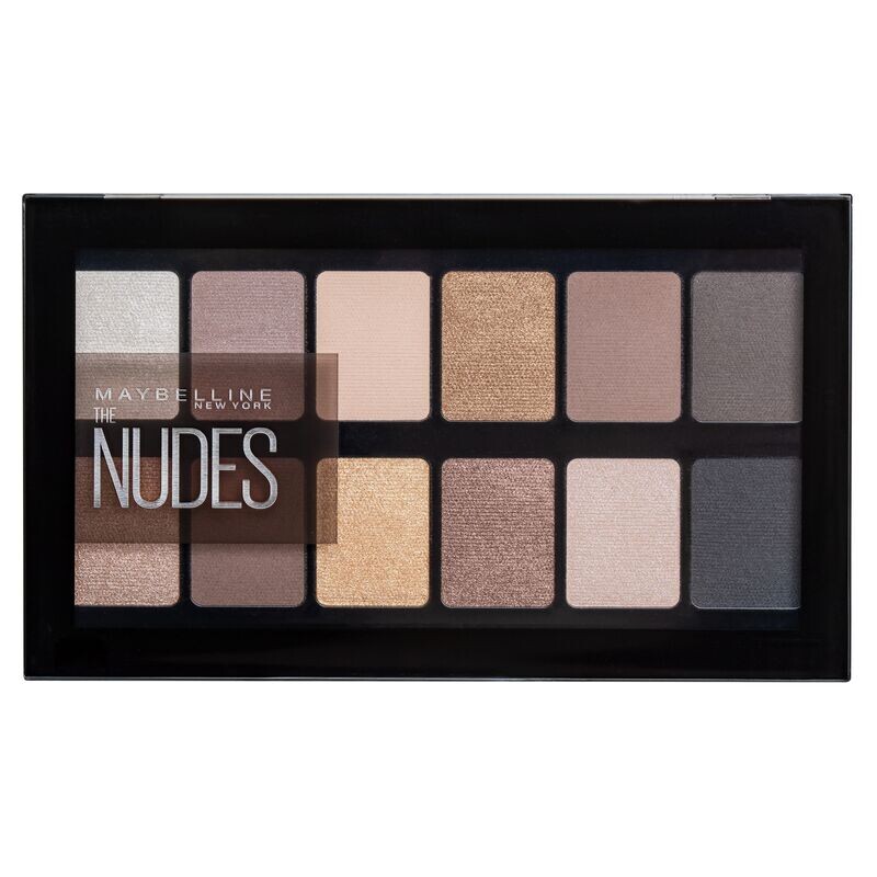 

Палитра теней для век Nudes Maybelline New York, 12 g