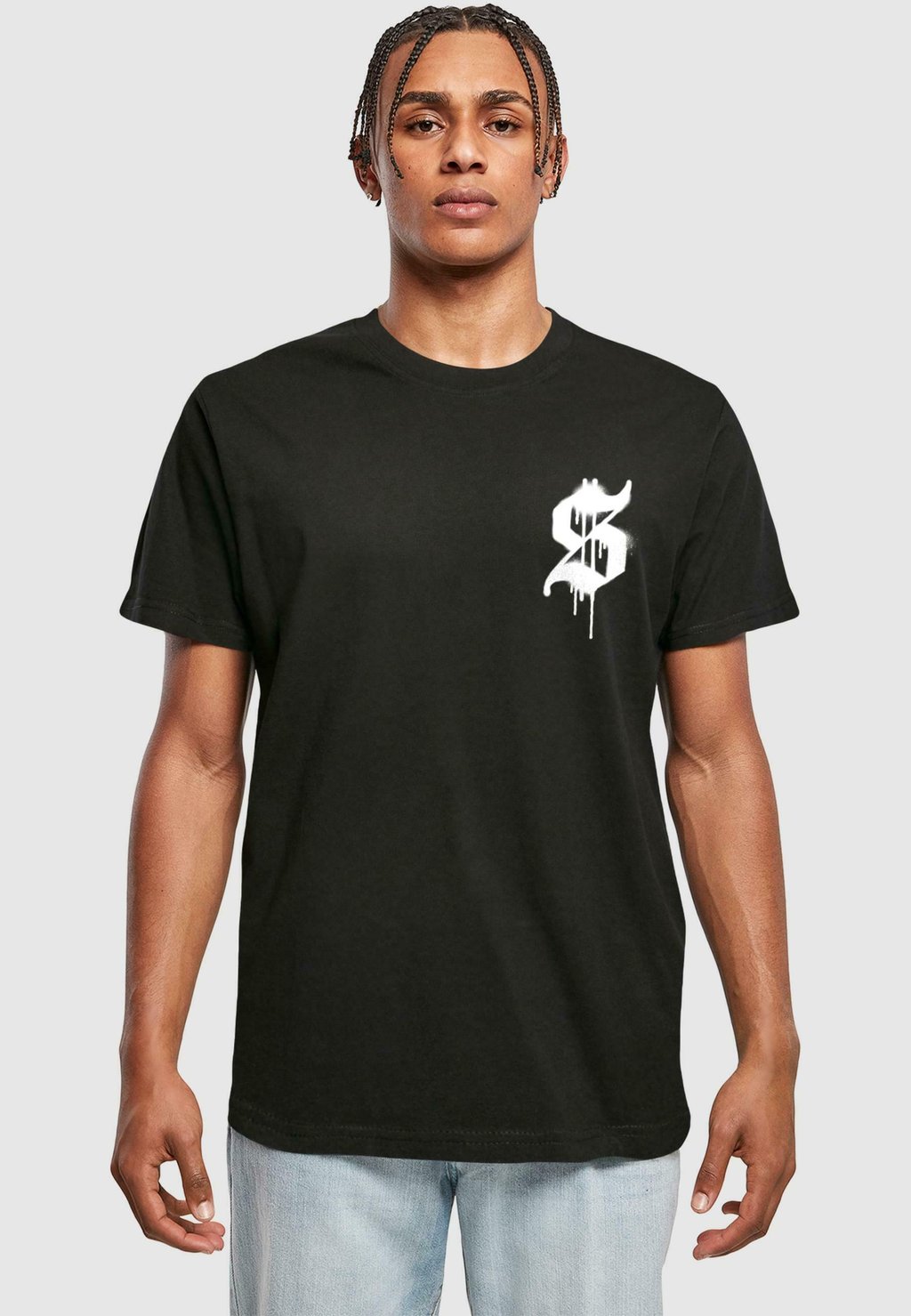 

Рубашка с принтом DOLLAR SIGN Mister Tee, черный