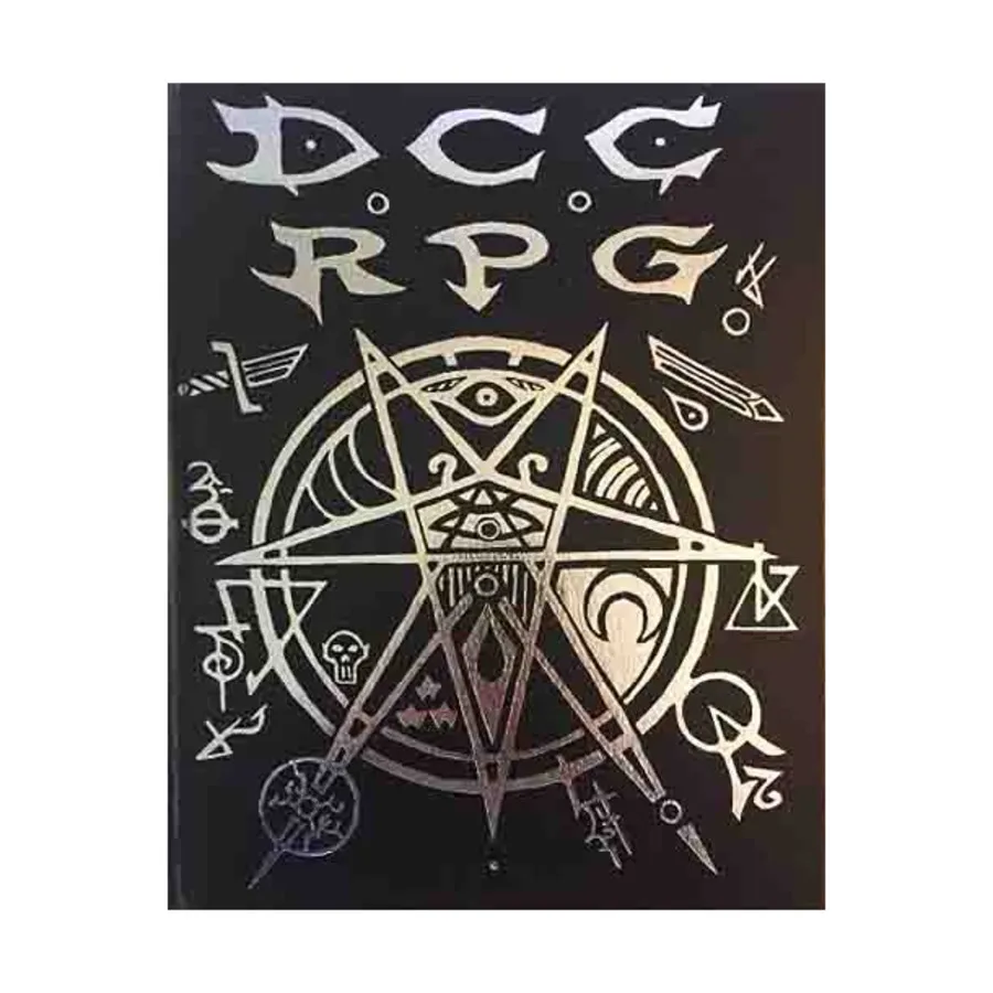 

DCC RPG - Core Rulebook (Silver Foil Limited Edition), Dungeon Crawl Classics Role Playing Games (Goodman Games), твердый переплет