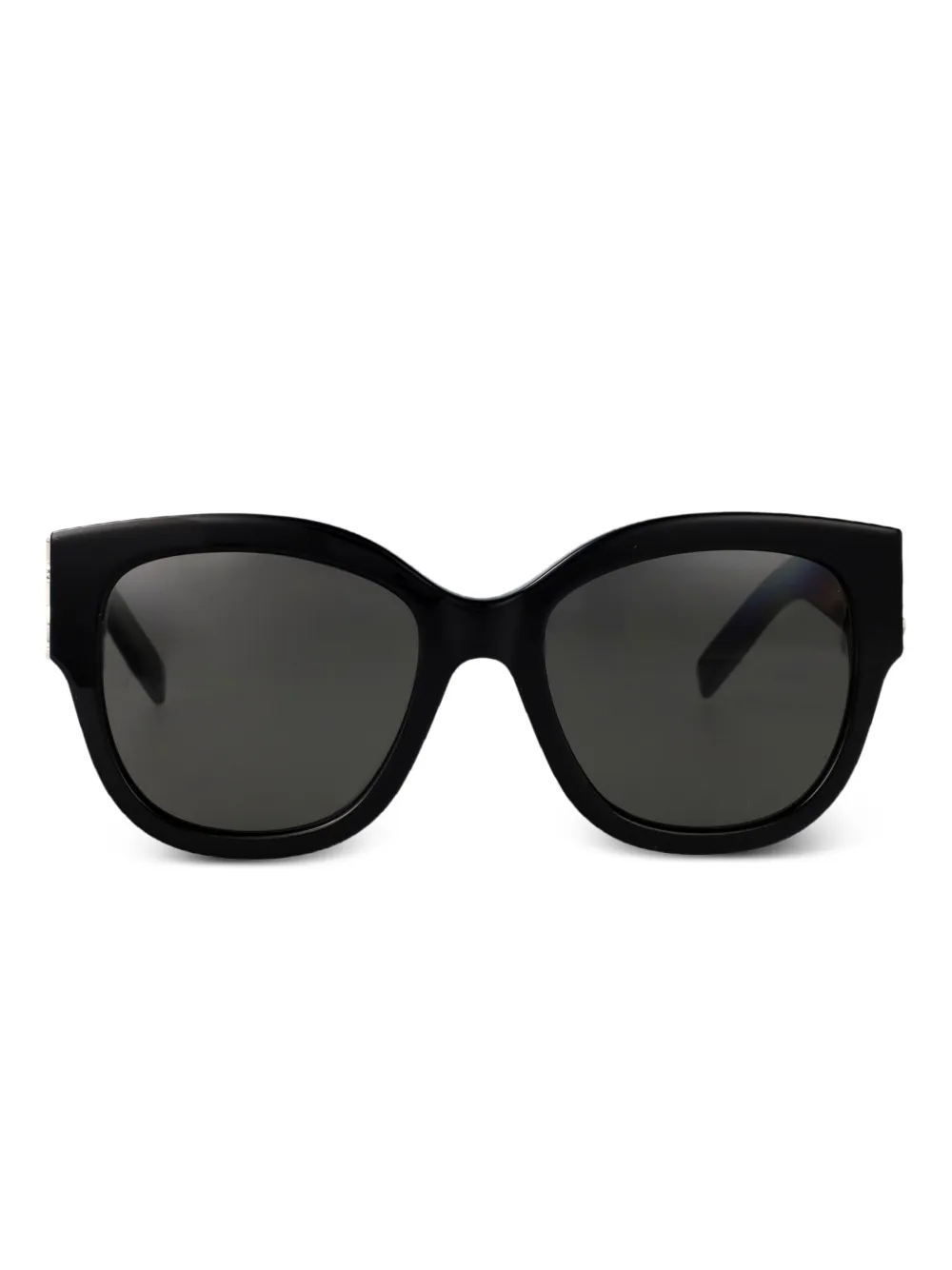 

Солнцезащитные очки в оправе 'кошачий глаз' Saint Laurent Eyewear, черный