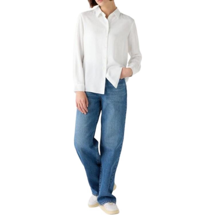 

ДУбль Рубашка женская белая Uniqlo