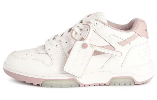 Кроссовки out of office "ooo" low-top sneakers 'pink white' Off-White, розовый — фото 2
