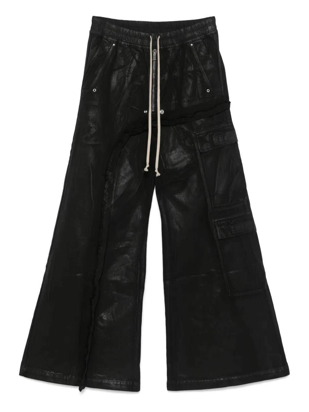 

Джинсы Imbalanced Double Cargo Jumbo Belas Rick Owens DRKSHDW, черный