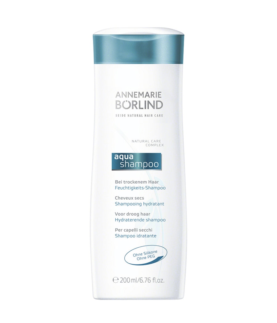 

Шампунь для волос ANNEMARIE BÖRLIND SEIDE Natural Hair Care Feuchtigkeits-Shampoo, 200 ml
