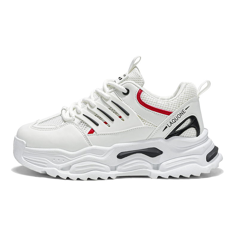 

Topland Мужские низкие массивные кроссовки White Black A056, цвет White Black A056