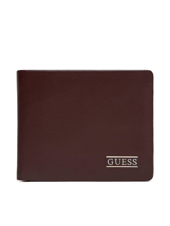 

Большой мужской кошелек SMNEBR LEA24 Guess, коричневый