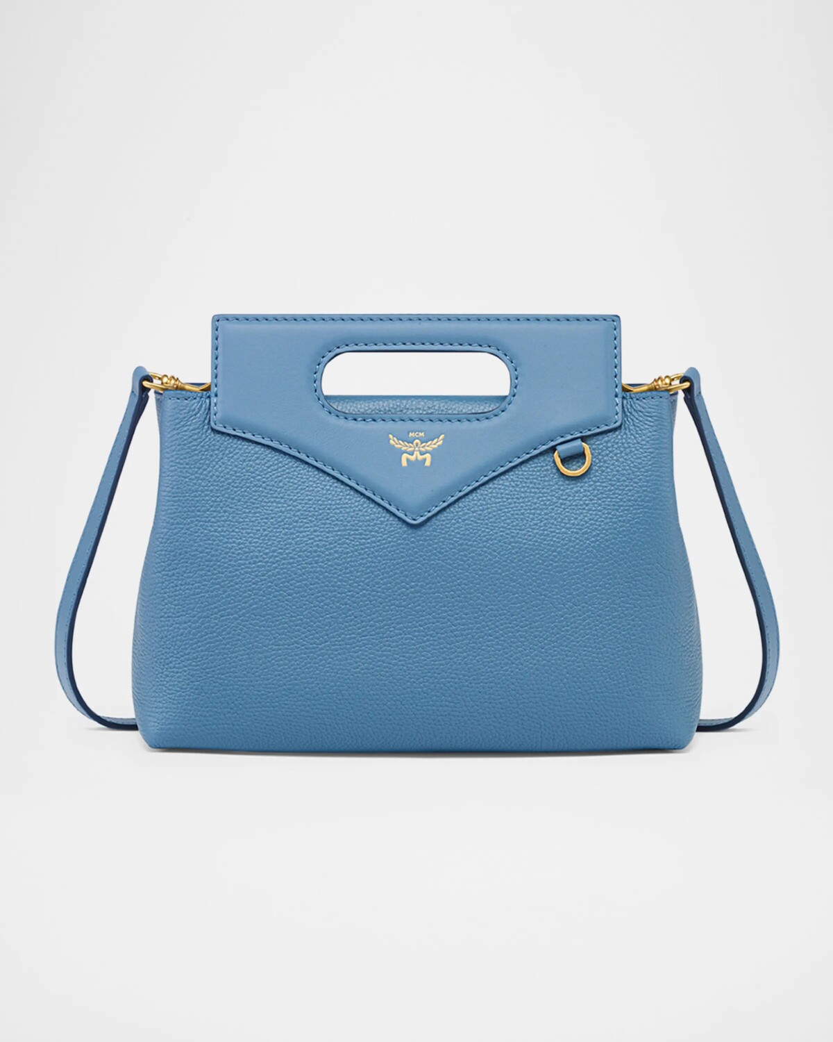 

Кожаная сумка через плечо Diamond Mcm, цвет Blue Heaven