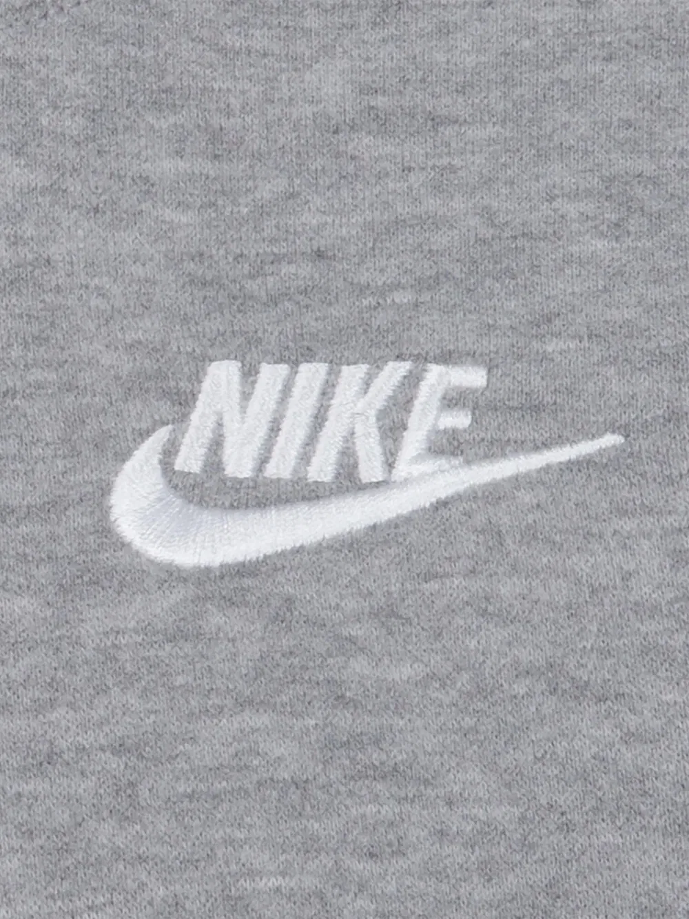 Худи с логотипом Nike Kids, серый — фото 3