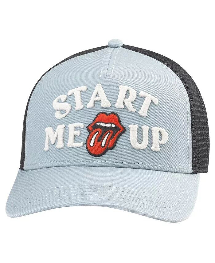 

Мужская синяя бейсболка Rolling Stones Valin Snapback American Needle