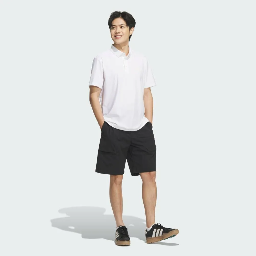 Футболка-поло Range Commuter с коротким рукавом и графическим принтом Adidas, white — фото 3