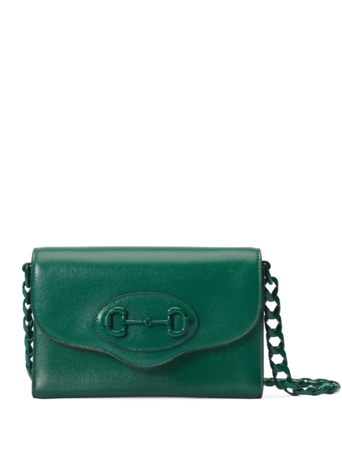 

Мини-сумка Gucci 1955 Horsebit, зеленый