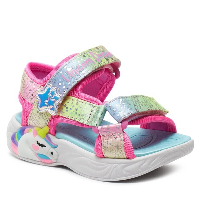 Сандалии Skechers Unicorn Dreams Sandal-Majestic Bliss 302682N/PKMT Pink, розовый — фото 2