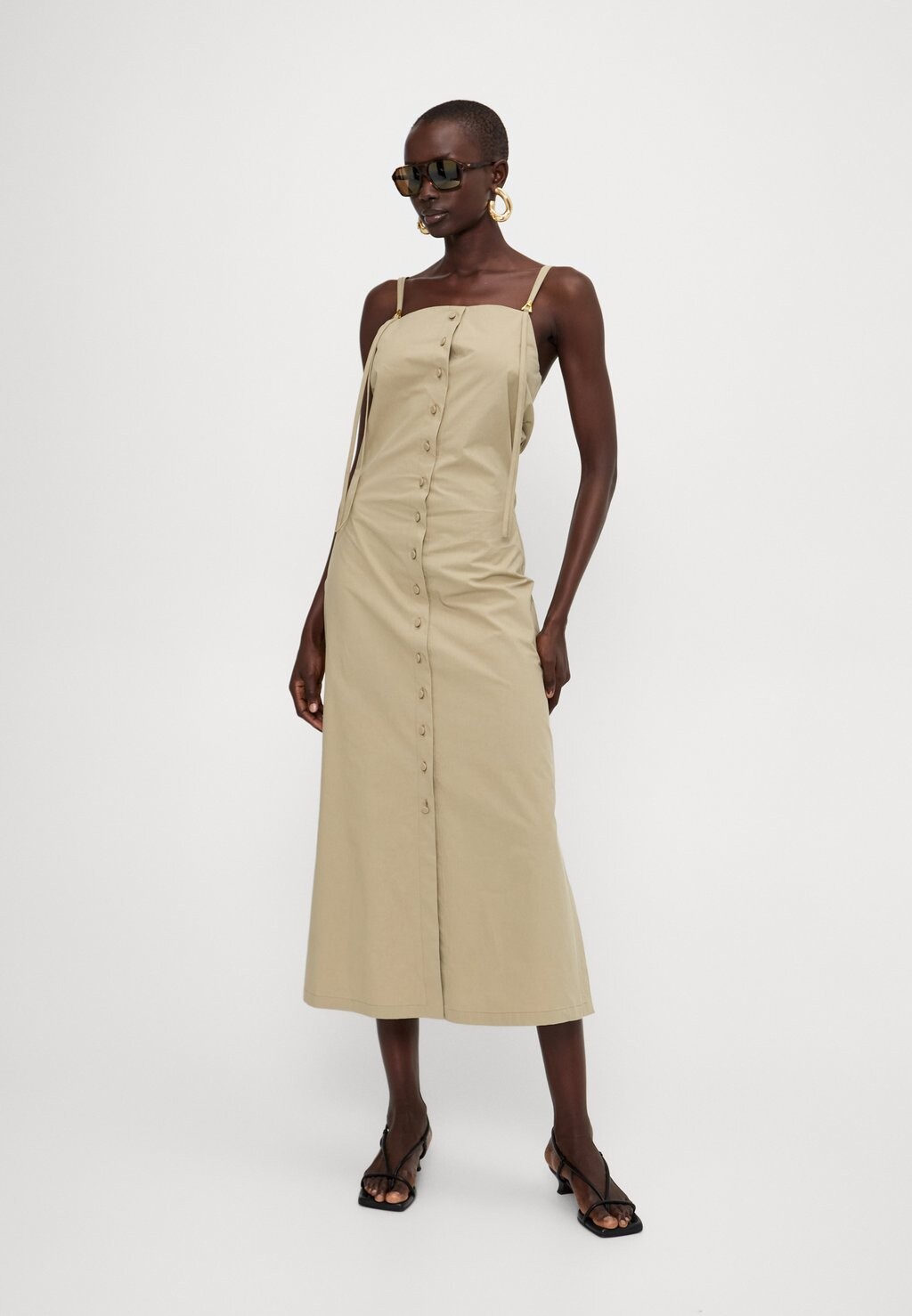 

Дневное платье DIONNE DRESS AERON, оливковый