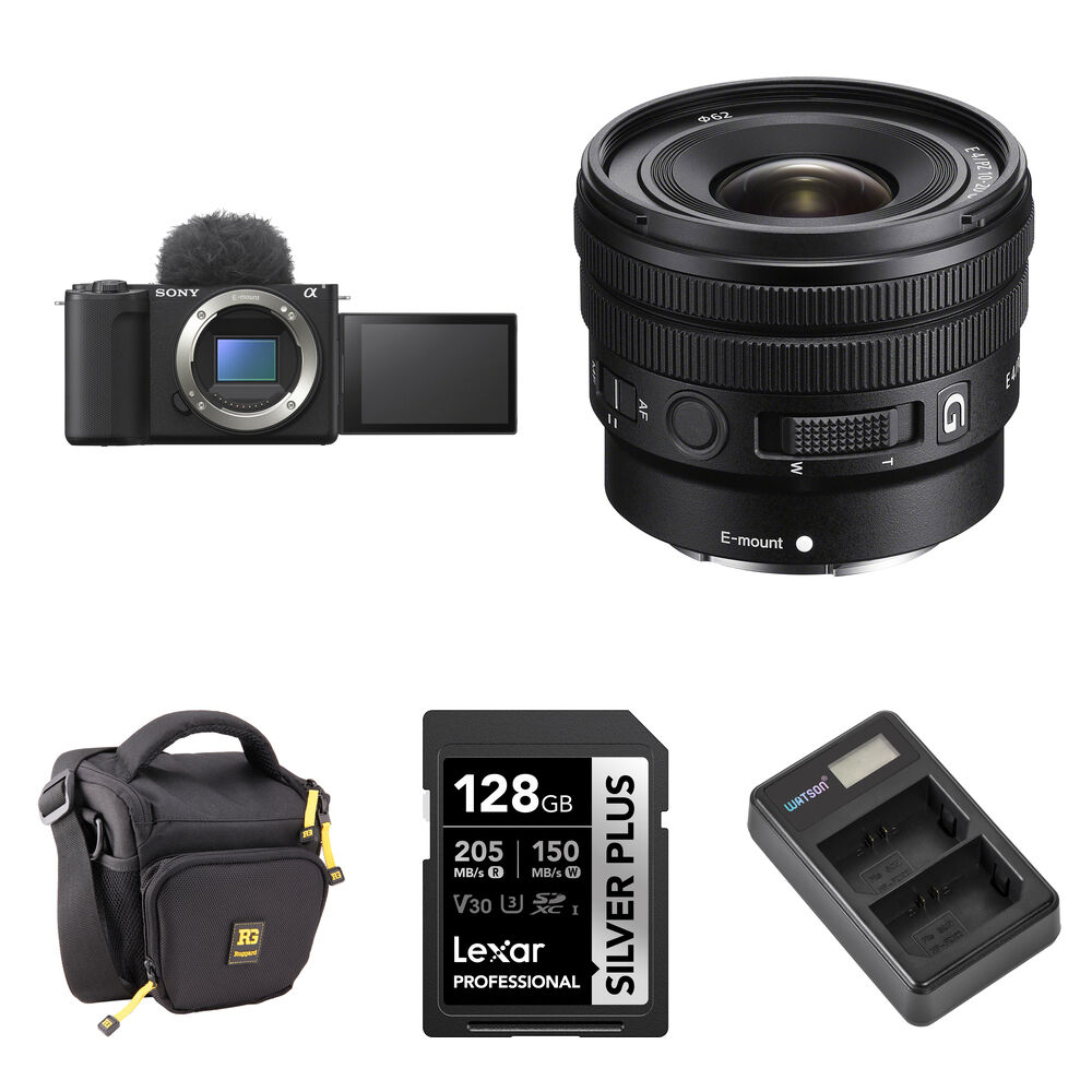 

Беззеркальная камера Sony ZV-E10 II Mirrorless Camera with 10-20mm f/4 Lens and Basic