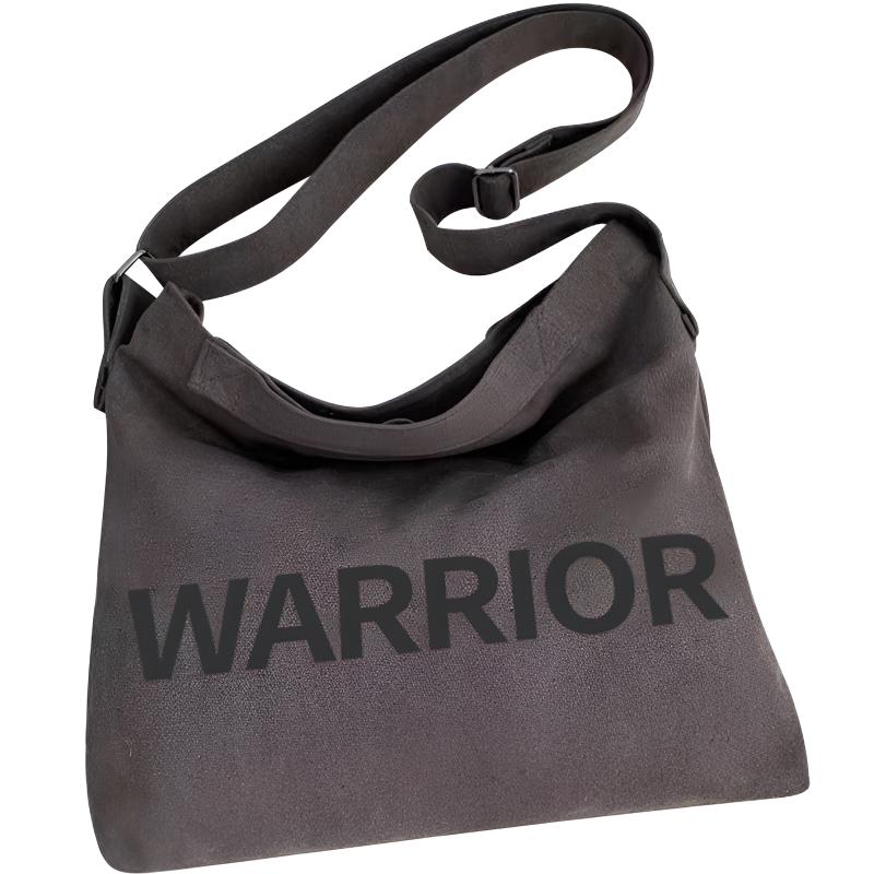 

WARRIOR Сумка через плечо Canvas Bag для женщин, черный/серый