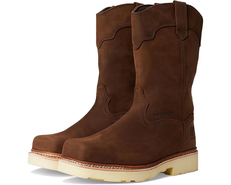 

Ботинки Frye The Safety-Crafted Wellington Work Boots, цвет Dark Brown