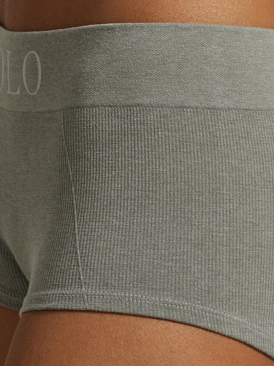 Бой-шорты Polo Ralph Lauren Ribbed Seamless, серый — фото 3