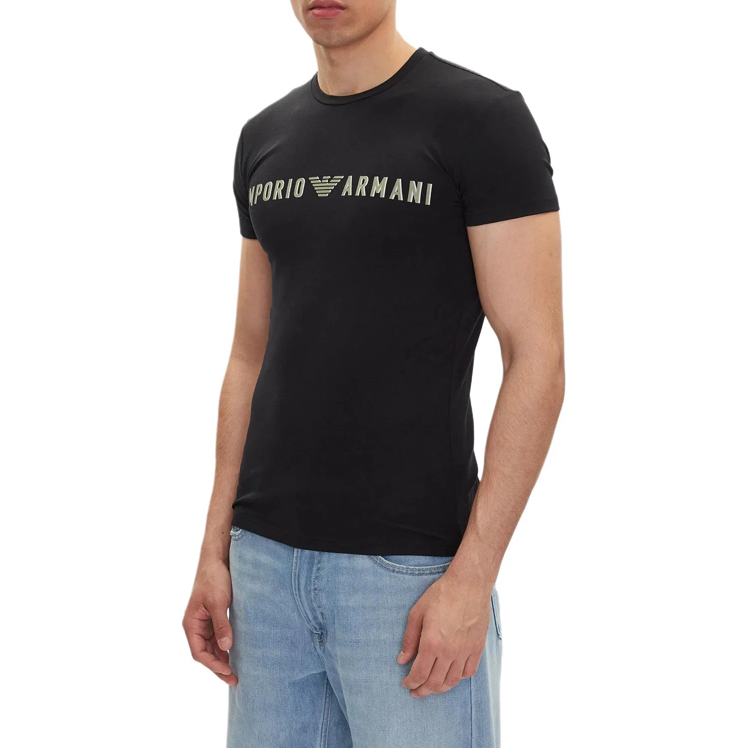 Футболка мужская Black EMPORIO ARMANI — фото 4