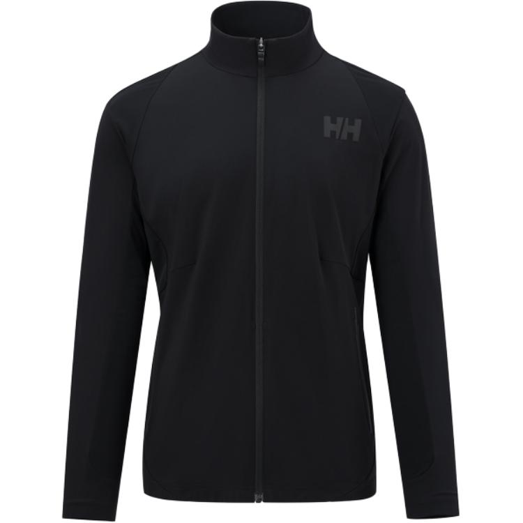 

HELLY HANSEN Мужская ветрозащитная одежда с защитой от ультрафиолета, Black
