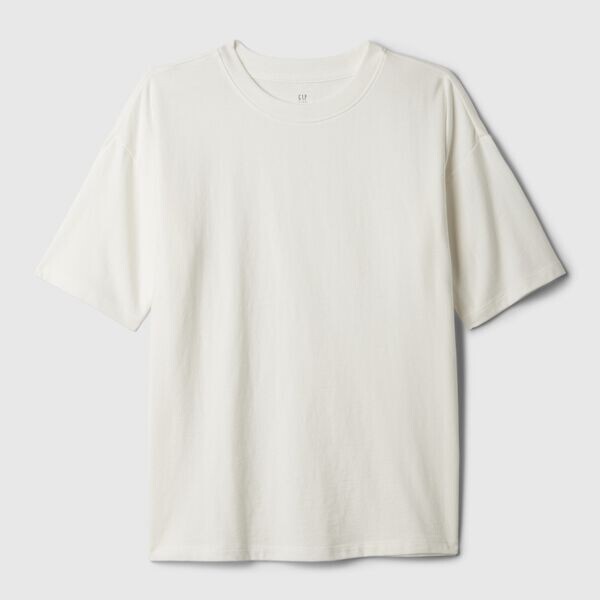

Футболка regular-fit из хлопка Gap, белый