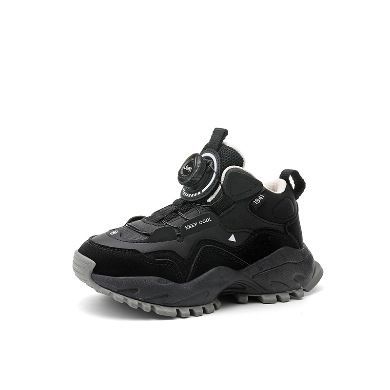 Детские кроссовки Mid top Kids Lifestyle Shoes Jeep, черный/серый — фото 2