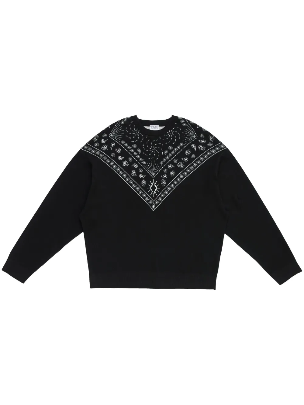 

Джемпер с принтом Marcelo Burlon County of Milan, черный