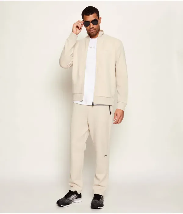 Толстовка Skaz regular fit Boss Green, бежевый — фото 2