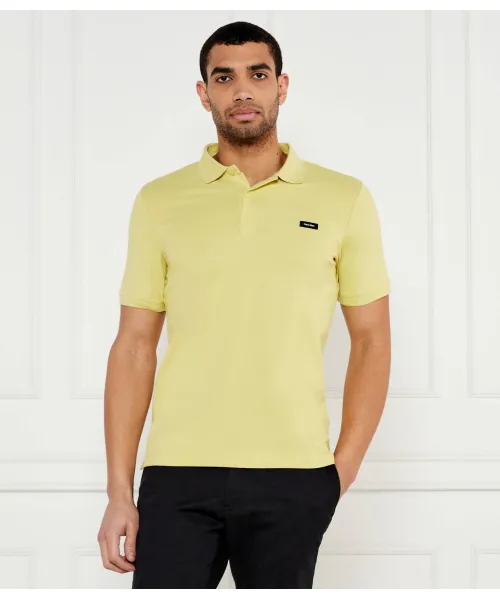

Футболка поло Slim fit Calvin Klein, зеленый