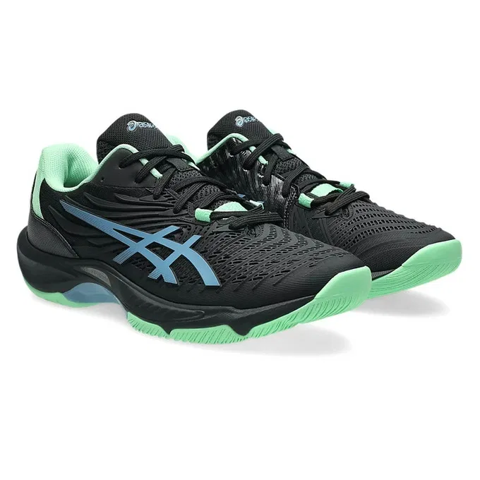 Кроссовки для бадминтона «Court Control FF 4» от ASICS, Black X S Blue (001) — фото 2