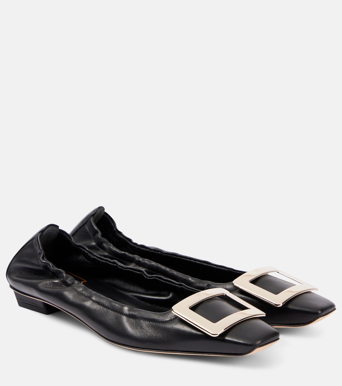Кожаные балетки Belle Vivier Roger Vivier, Nero