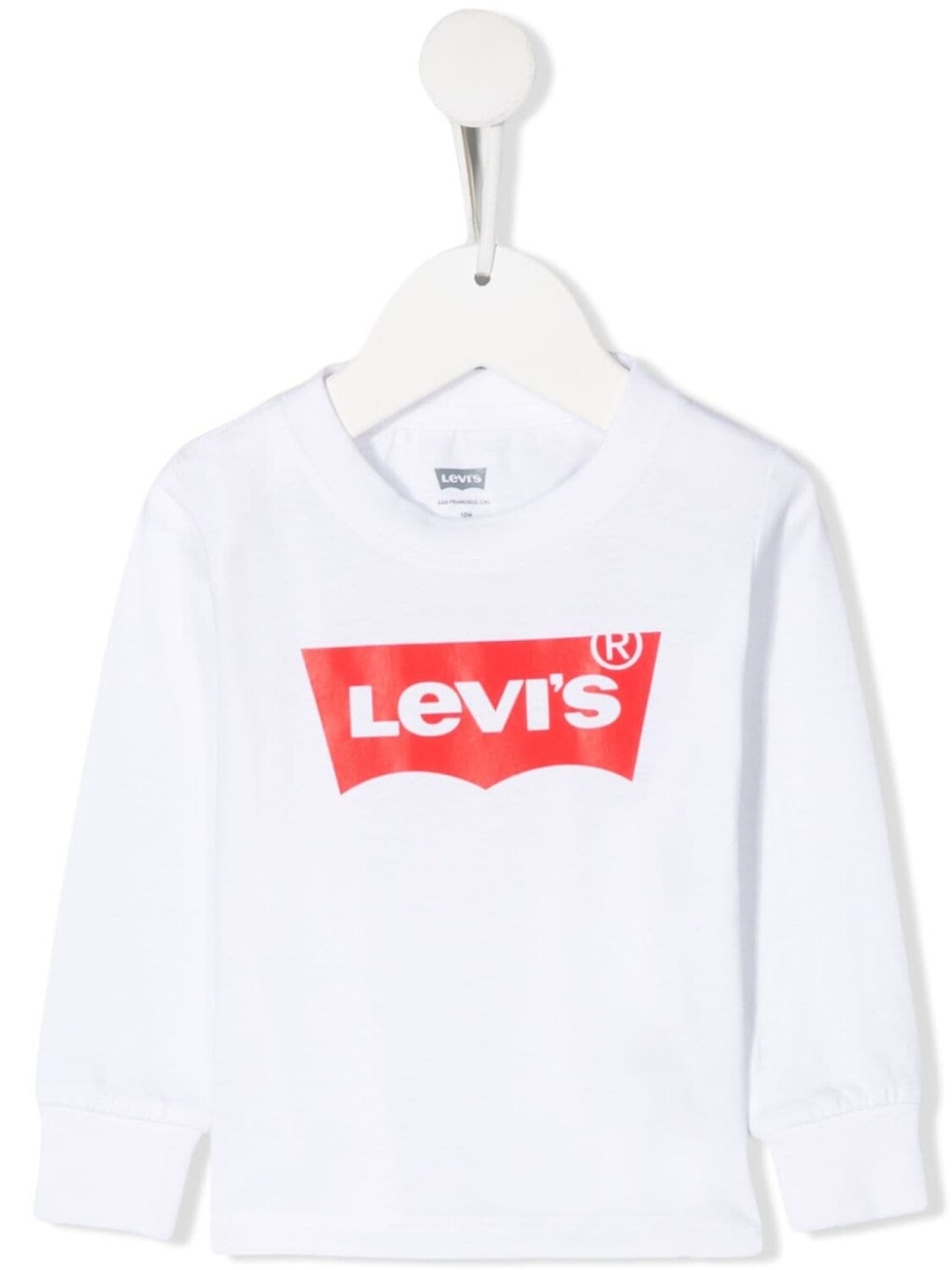 

Levi's Kids толстовка с логотипом, белый