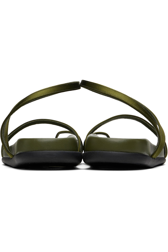 Сандалии Eleftheria с анатомической стелькой Ancient Greek Sandals, хаки — фото 2
