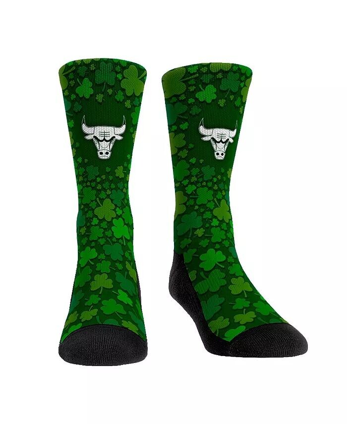 

Мужские и женские носки Chicago Bulls St. Patty's Day Shamrock Crew Socks Rock 'Em