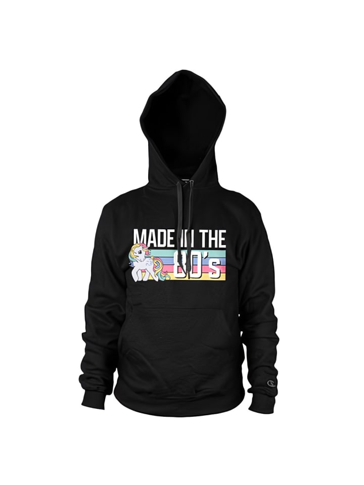 

Толстовка с капюшоном Made In The 80'S Hoodie черного цвета My Little Pony