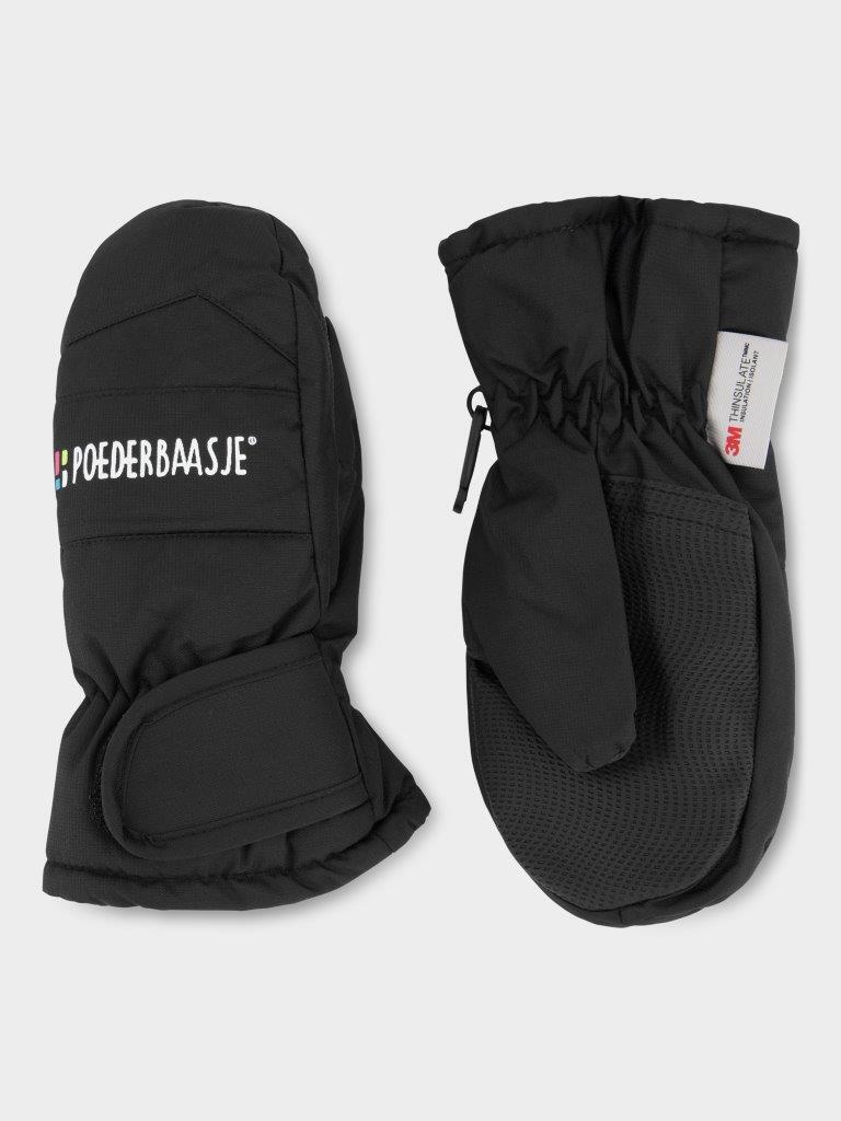 

Лыжные варежки Poederbaas детские черные