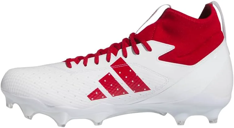 

Футбольные бутсы Adidas Adizero Impact для взрослых, унисекс, белый/красный