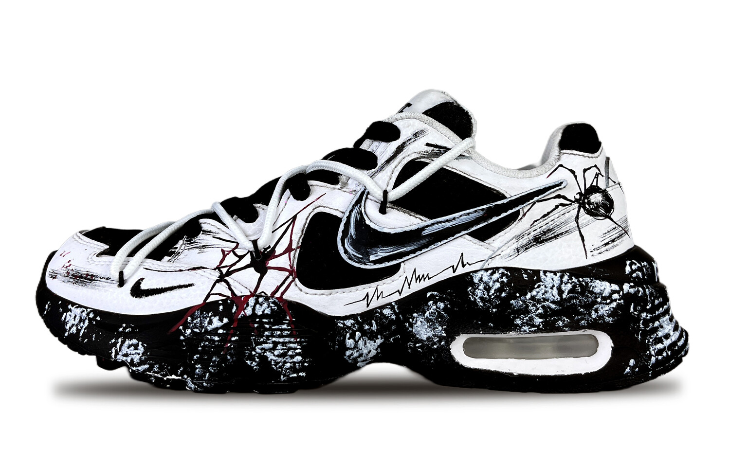 

Кроссовки Air Max Fusion женские с низким верхом, белые Nike