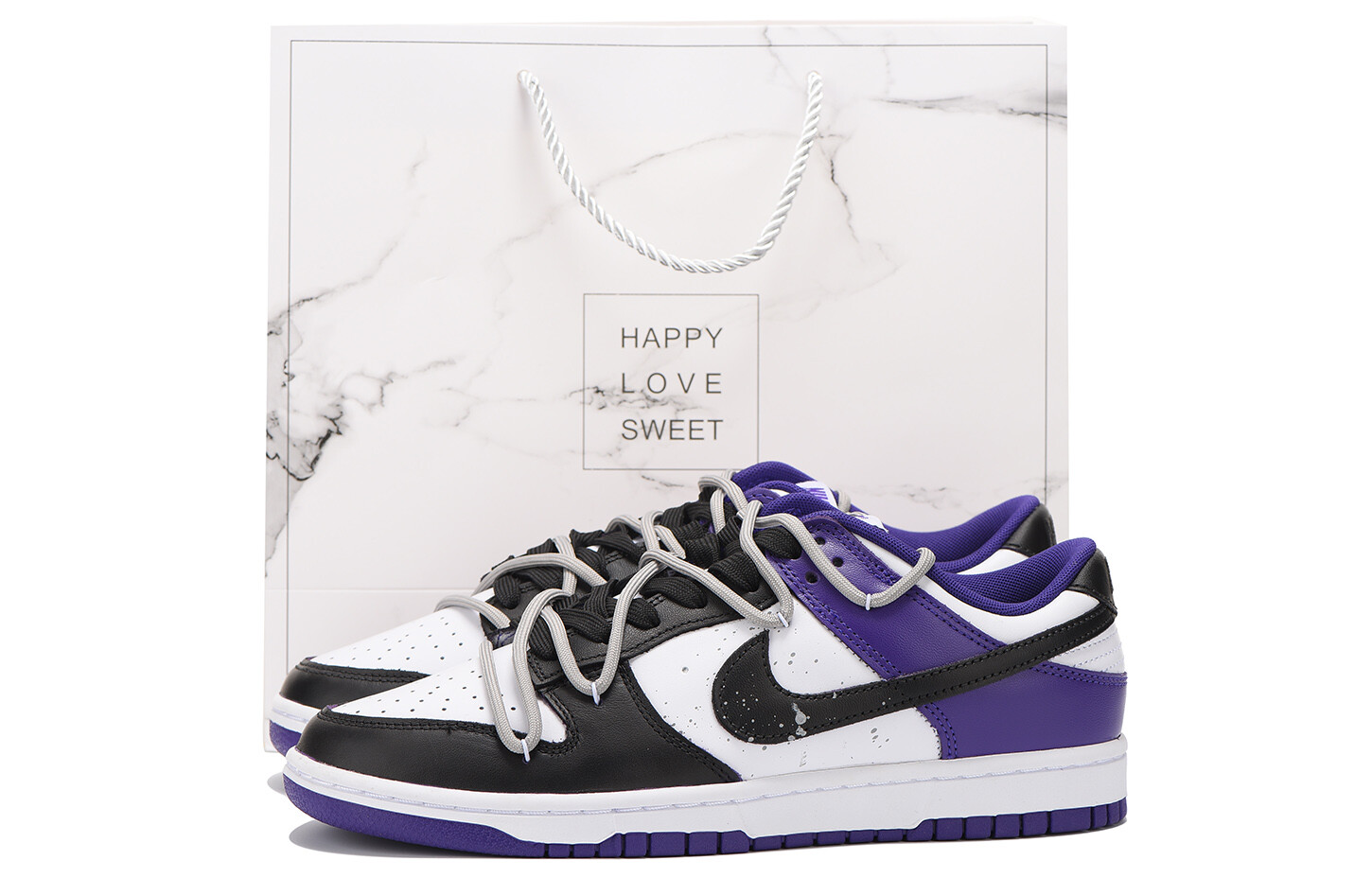 

Кроссовки Nike Dunk Skateboard Shoes Men Low-Top Black, Черный, Кроссовки Nike Dunk Skateboard Shoes Men Low-Top Black
