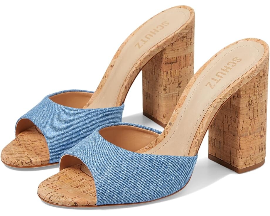 

Туфли Schutz Kaycee, цвет Washed Denim Blue