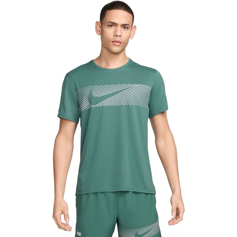 

Мужская футболка nk flash miler top Nike, голубой