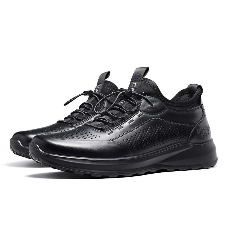 Мужские туфли CARTELO Men's Casual Shoes Men Low-Top Black — фото 4