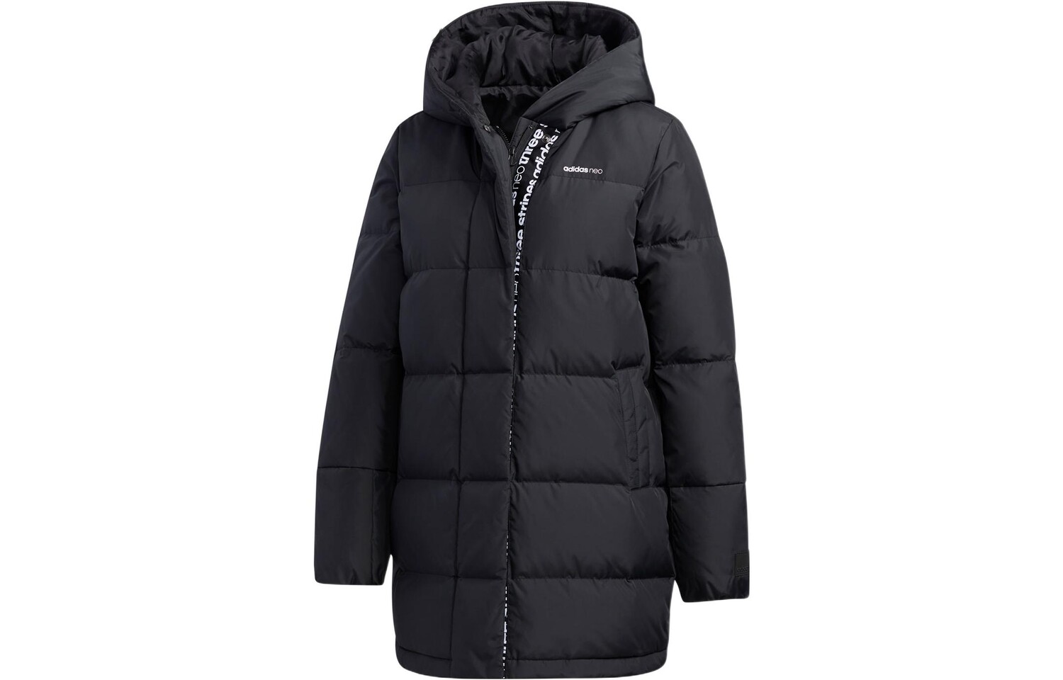 

Пуховик женский черный Adidas Neo