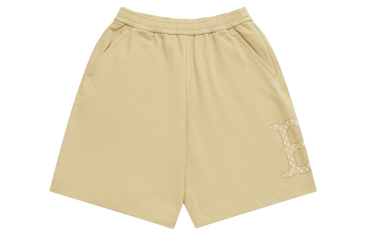 

MLB Шорты casual Unisex MONOGRAM Collection Boston Red Sox SS25 Light Beige Yellow