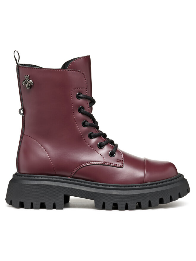 

Сапоги Geox J Maquinnens Girl J46M6B 000CN C7357 S, темно-красный