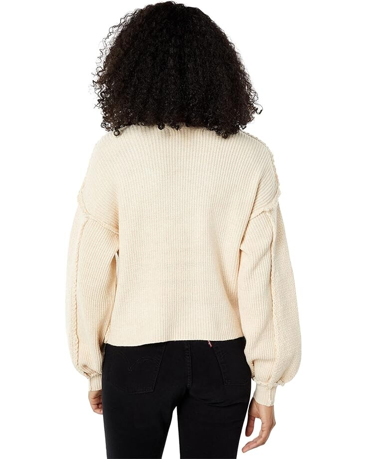 

Свитер Saltwater Luxe Everlee Long Sleeve Scoop Neck Sweater, цвет Bone