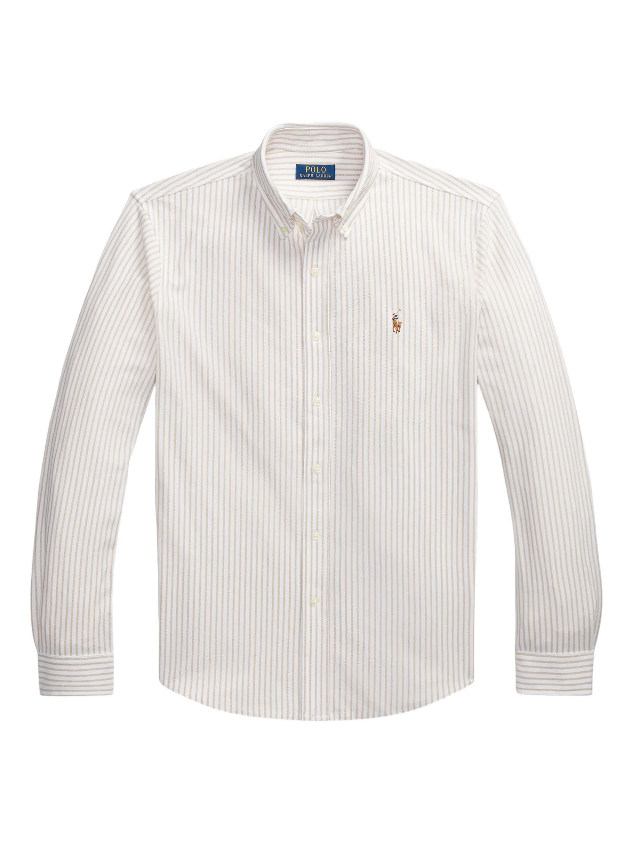 

Полосатая рубашка на пуговицах Polo Ralph Lauren, белый