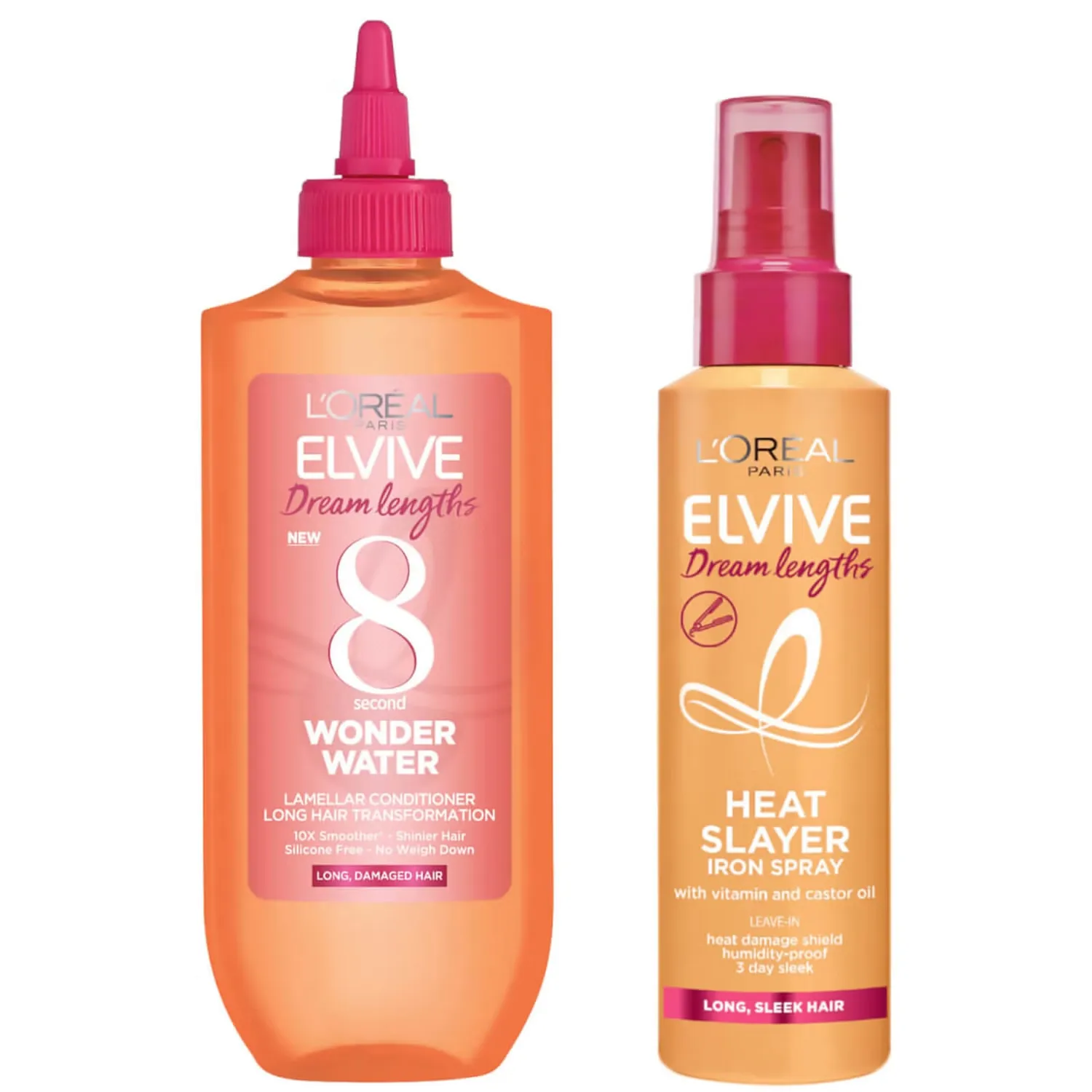 

Спрей Heat Slayer Protect и чудо-водоочистка - Elvive Dream Duo L'Oréal