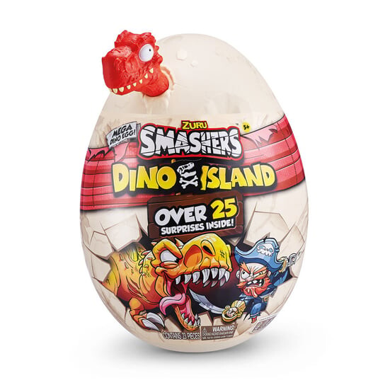 

Зуру, Остров Дино из Smashers - Мега Яйцо, Серый, Зуру, Остров Дино из Smashers - Мега Яйцо